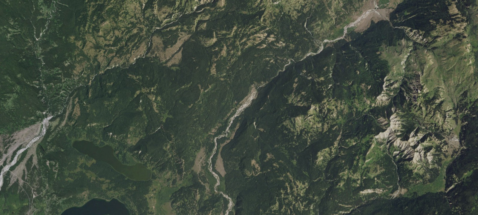 Map of Pacific Creek Campground
