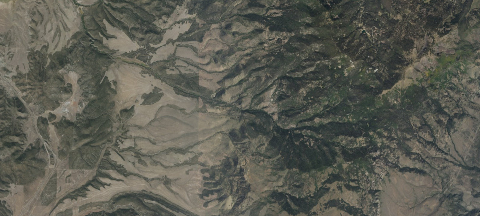 Map of South Creek (Lower) Trailhead