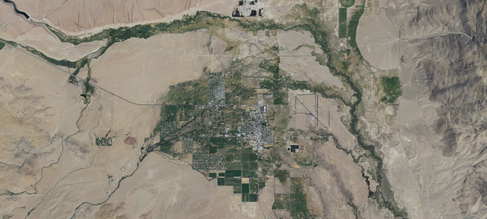Map of Bishop RV Park & Campground