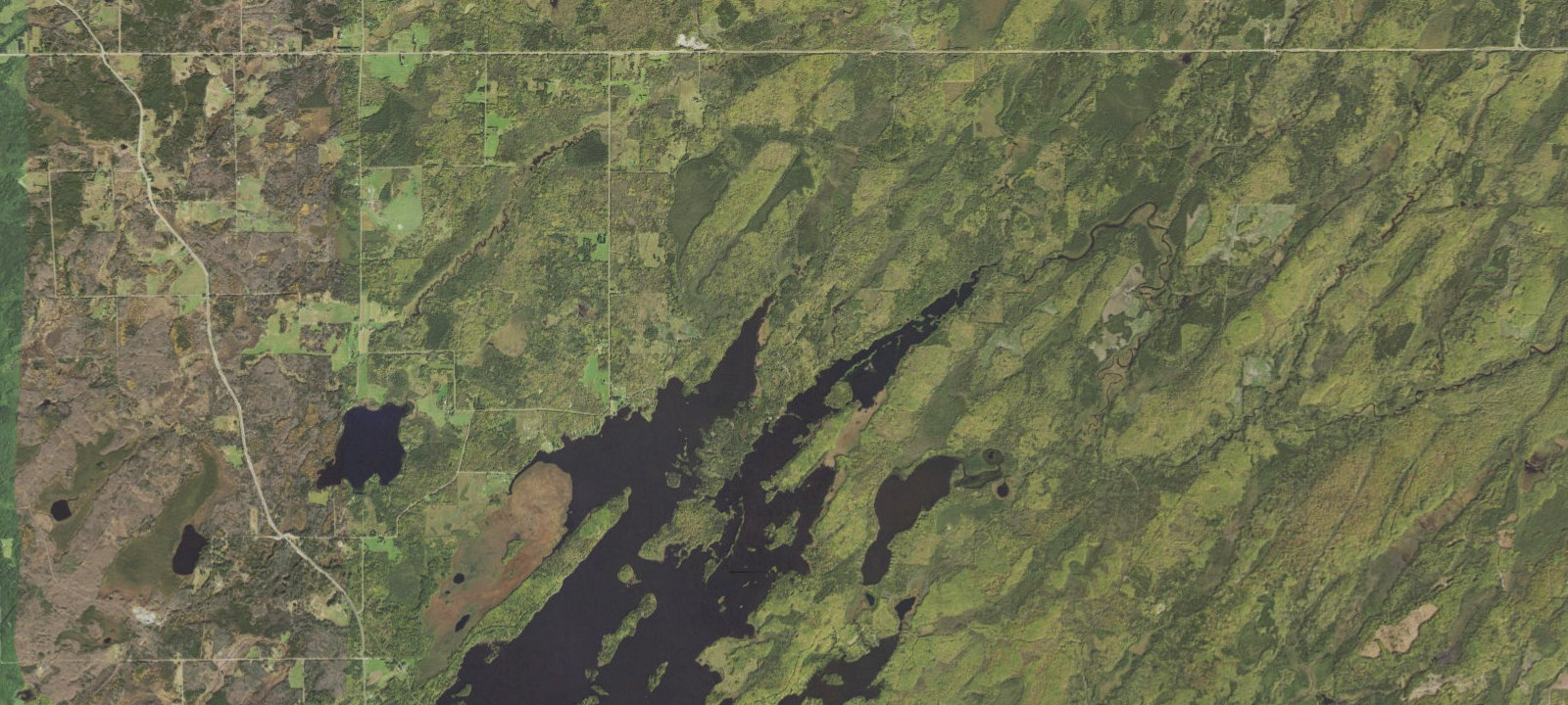 Map of Whiteface Reservoir