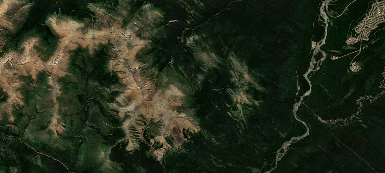 Map of Big Hill Campsite