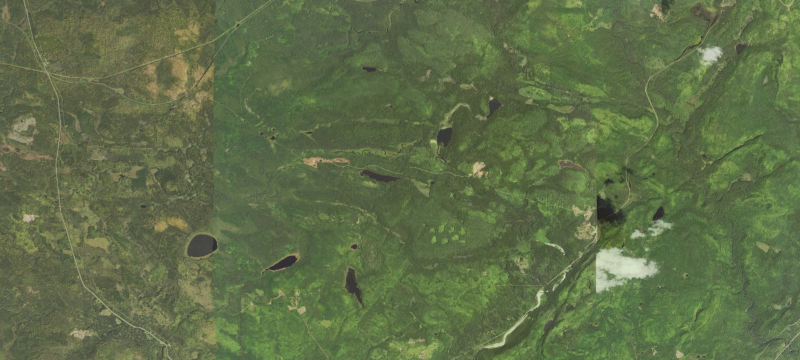Map of North Sonju Lake