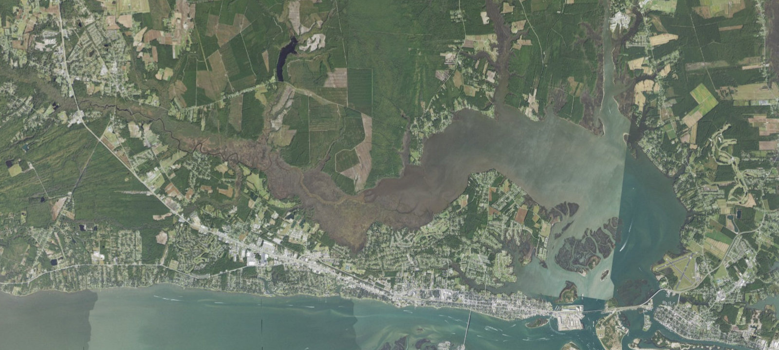 Map of Oyster Point Campground
