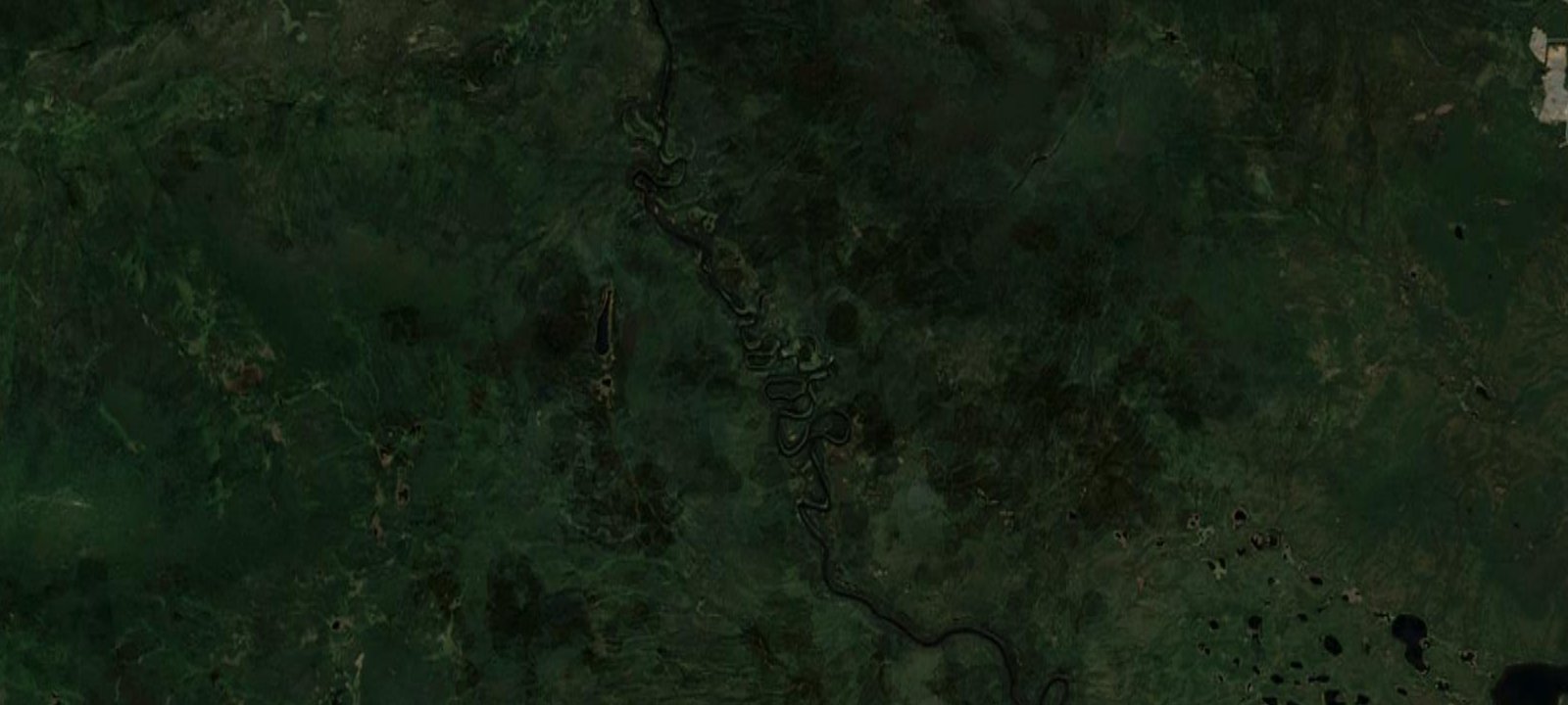 Map of Caribou Island