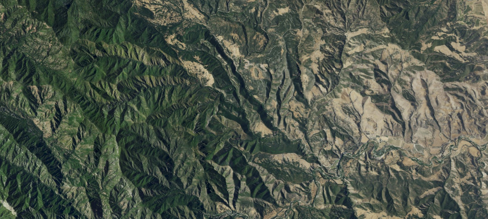 Map of Lower Piney Creek Campground