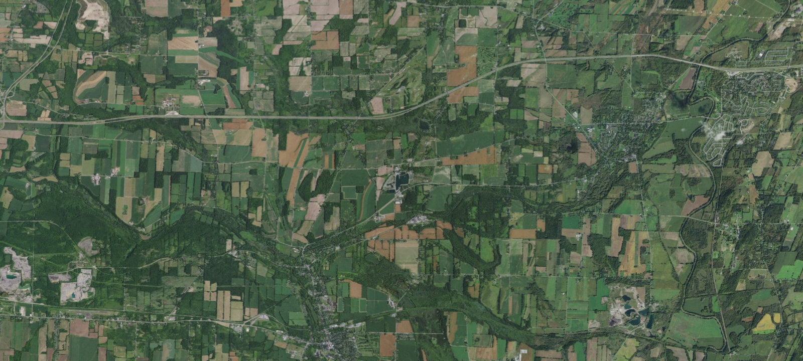 Map of Gravel Ponds Campground