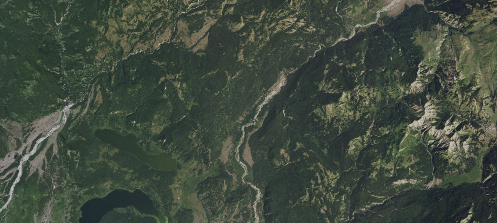 Map of Pacific Creek Campground