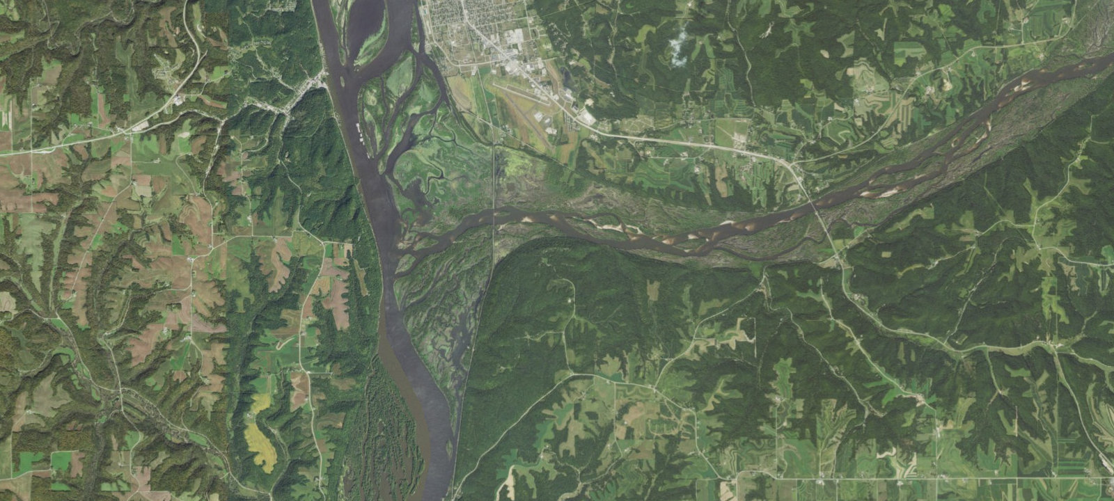 Map of Wyalusing State Park Campground