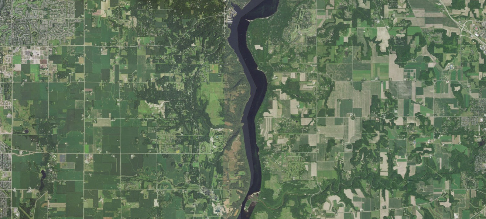 Map of Afton State Park Campground