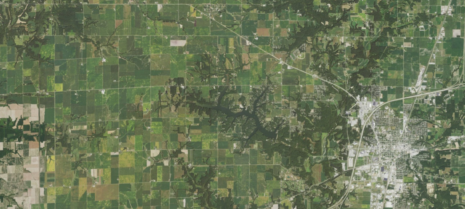 Map of Lake Sara Campground