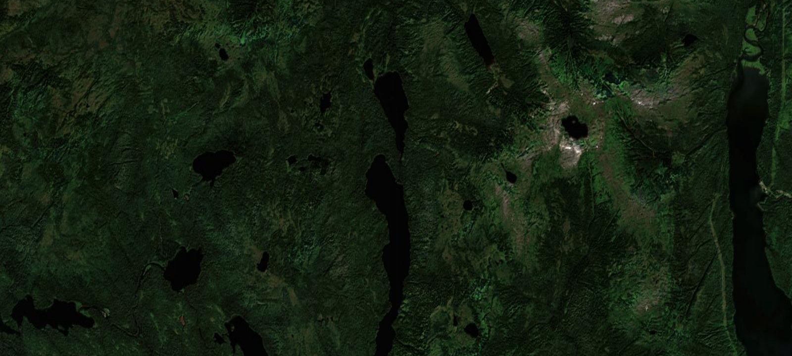 Map of Patching Lake Cabin
