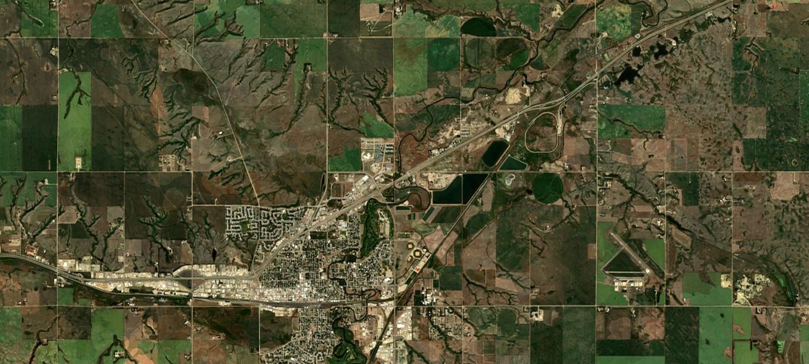 Map of Ponderosa Trailer Court & RV Park