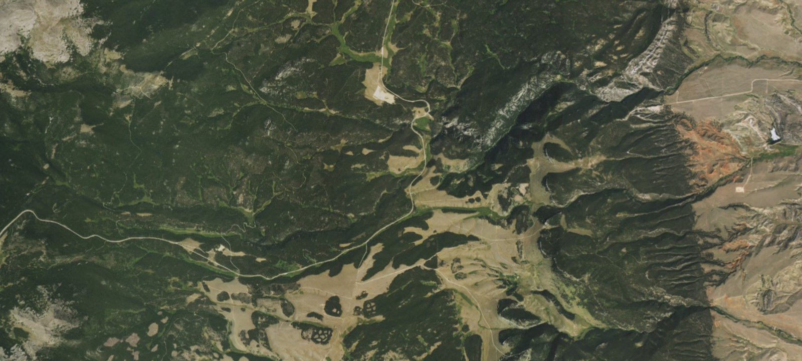 Map of Crazy Woman Campground