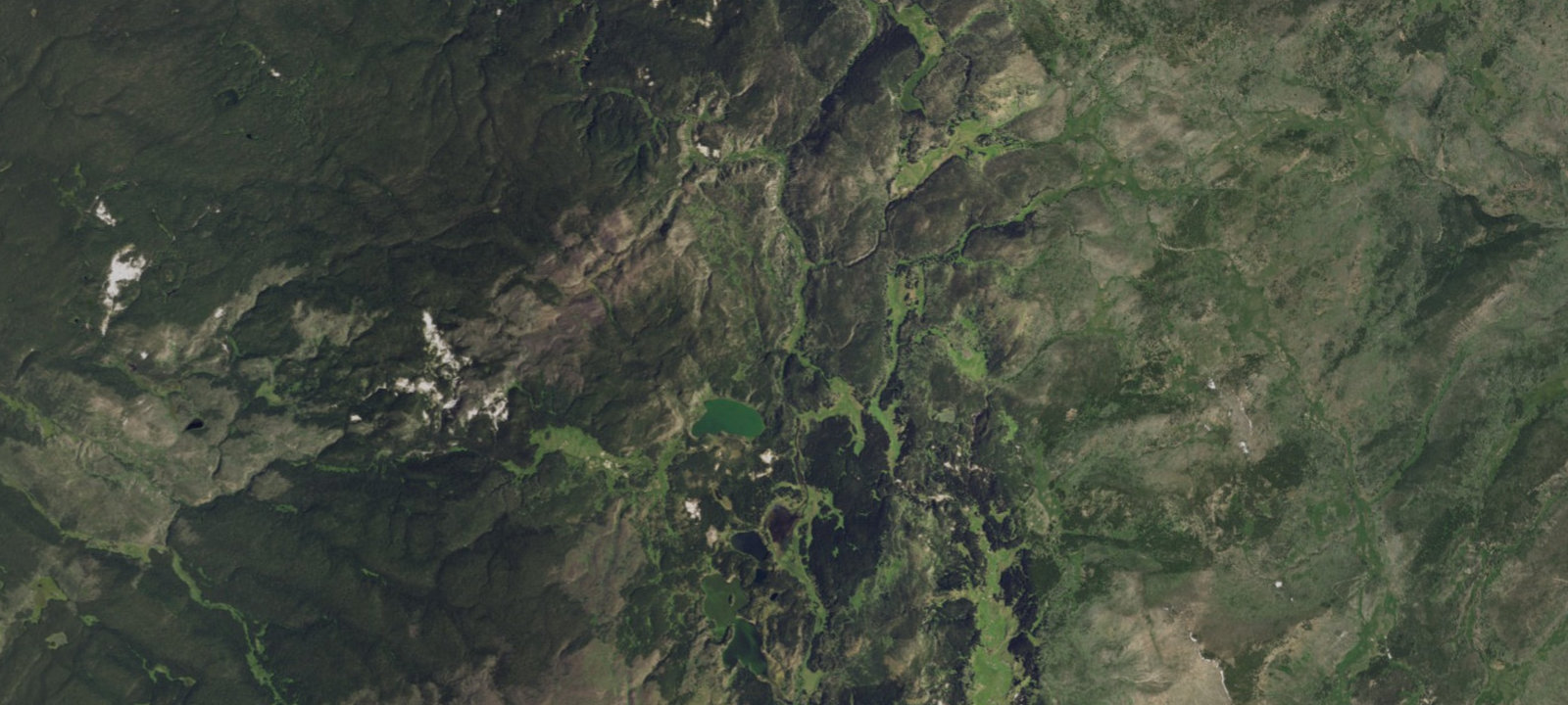Map of Fern Lake