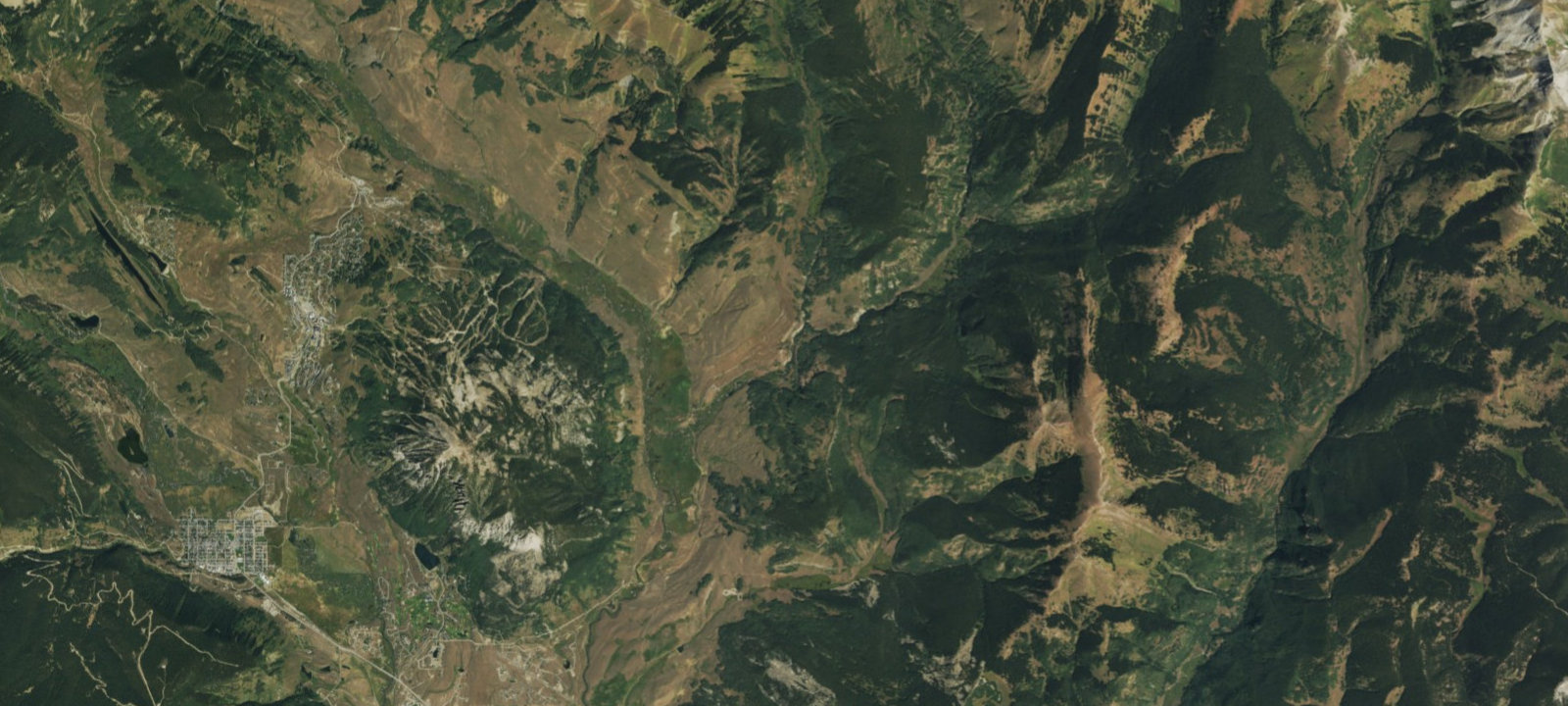 Map of Tent City Campsites