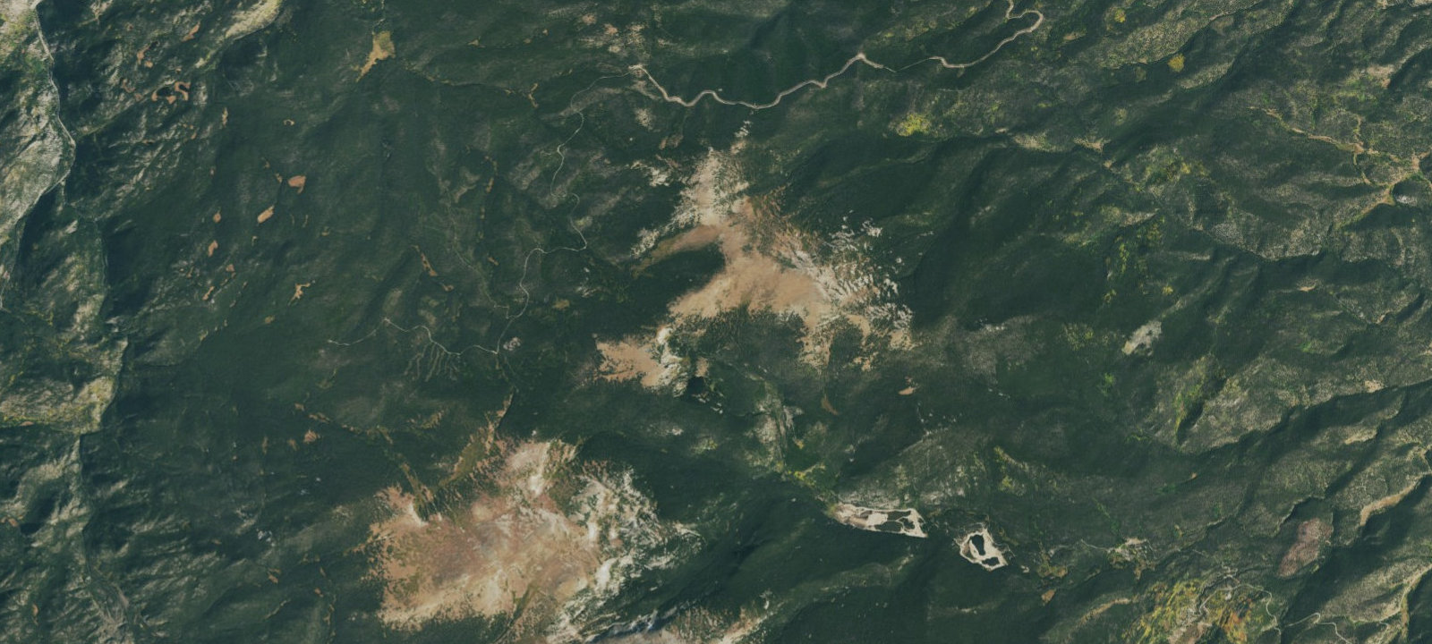 Map of Browns Lake Site 1