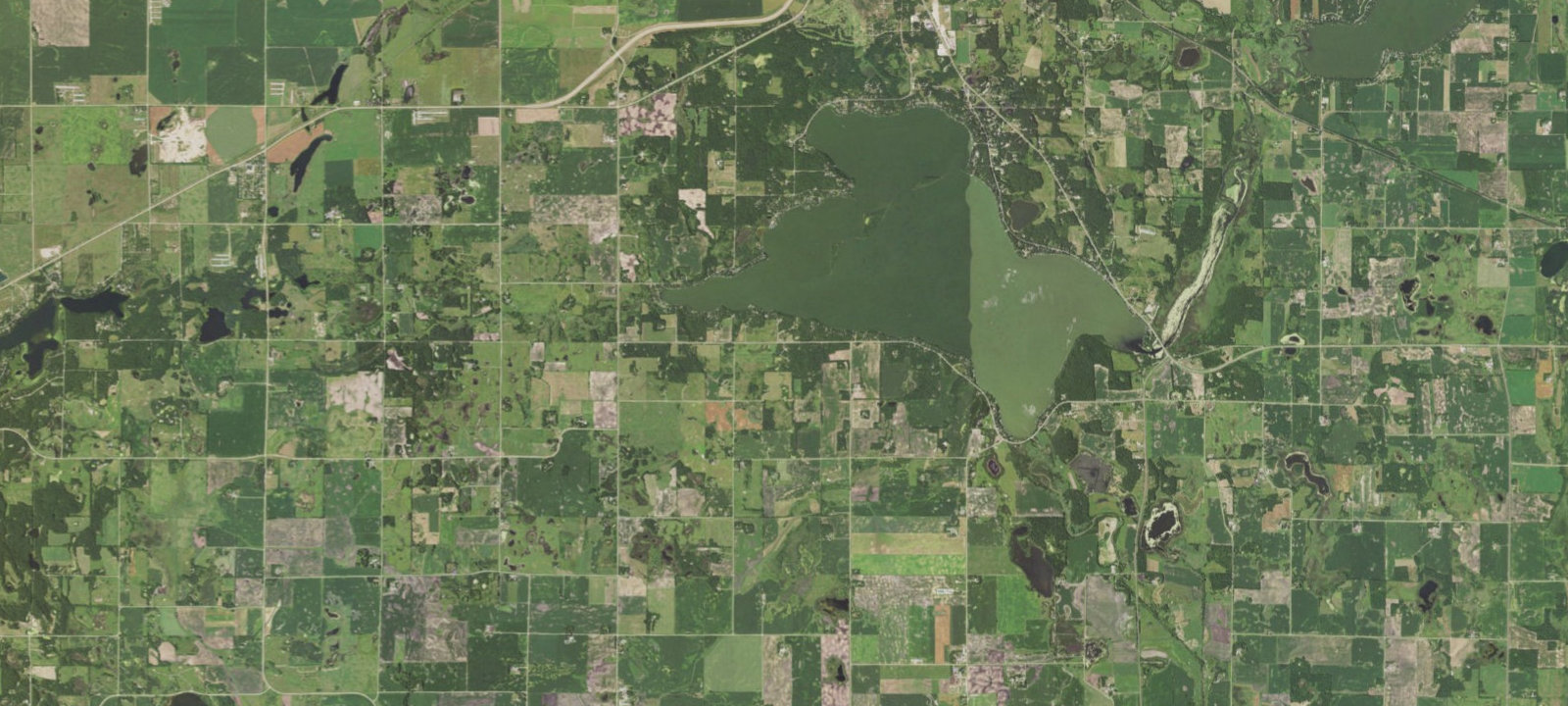 Map of Lake Koronis Regional Park