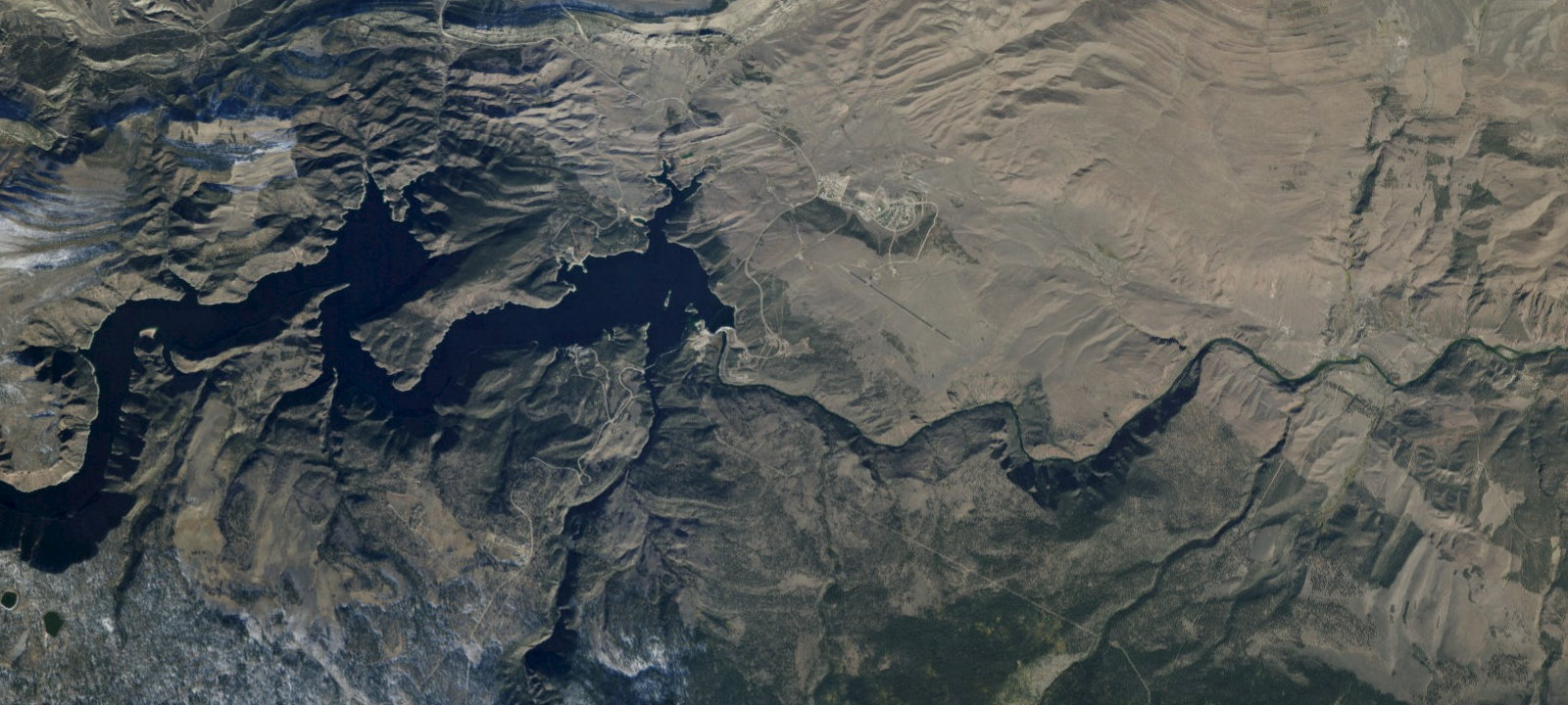 Map of Arch Dam Group Campground