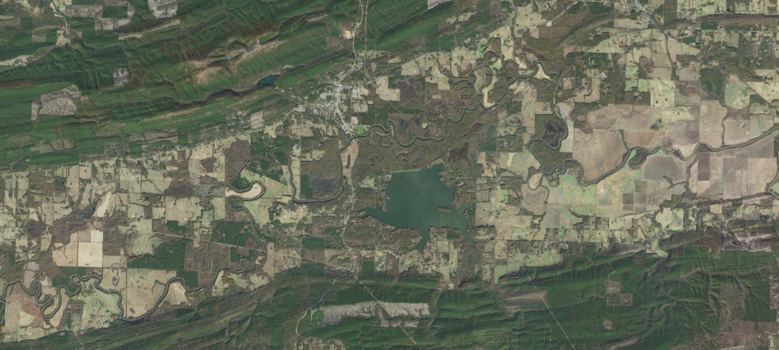 Map of Harris Brake Lake Resort