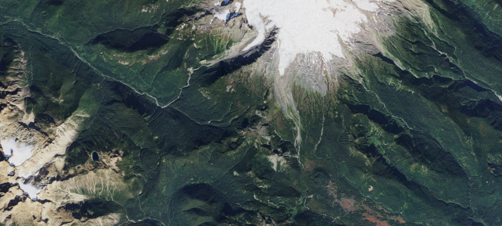 Map of Mazama Camp & Shelter