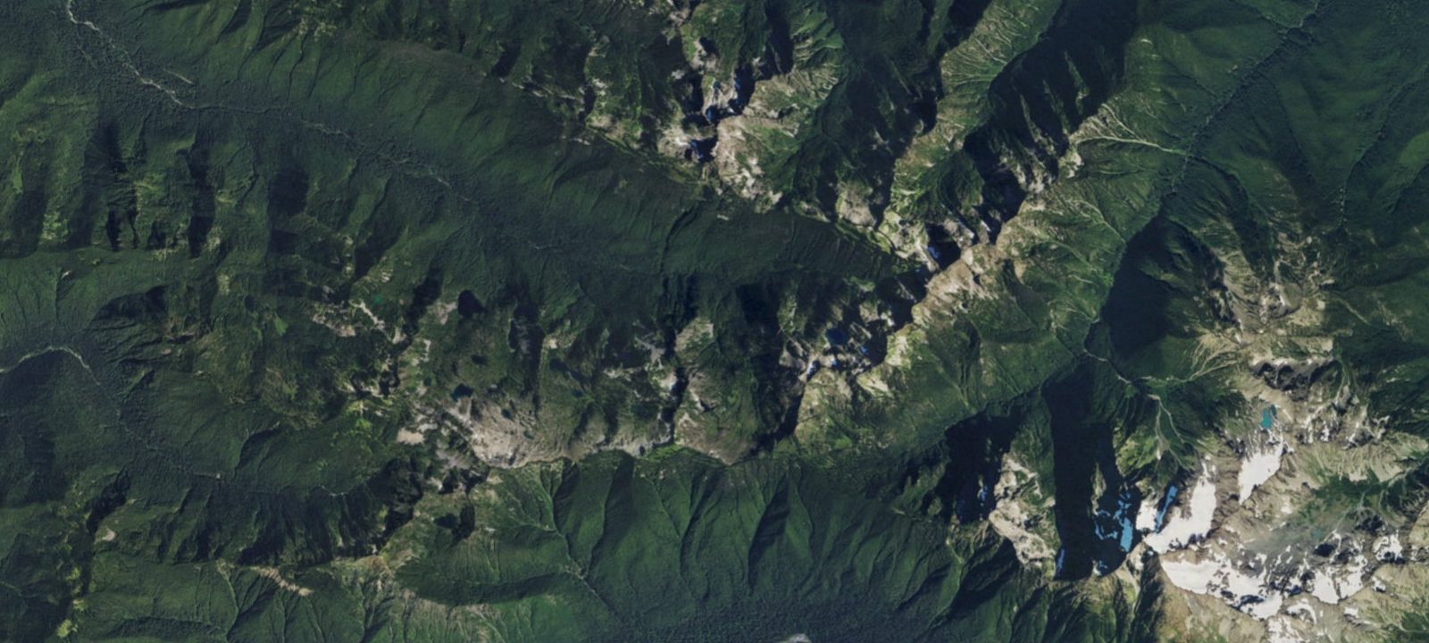 Map of Lower Bridge Creek Campsites