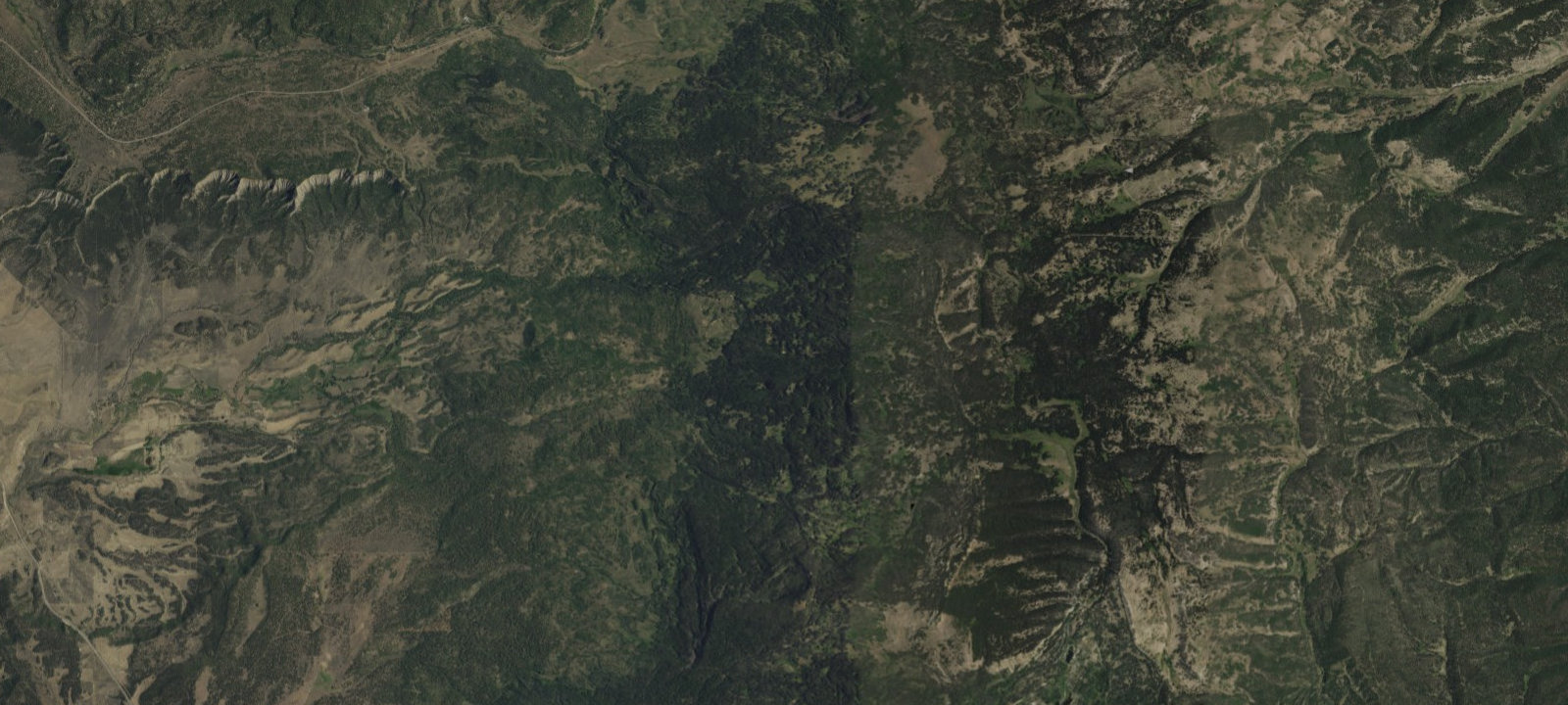 Map of Trout Lakes Campground