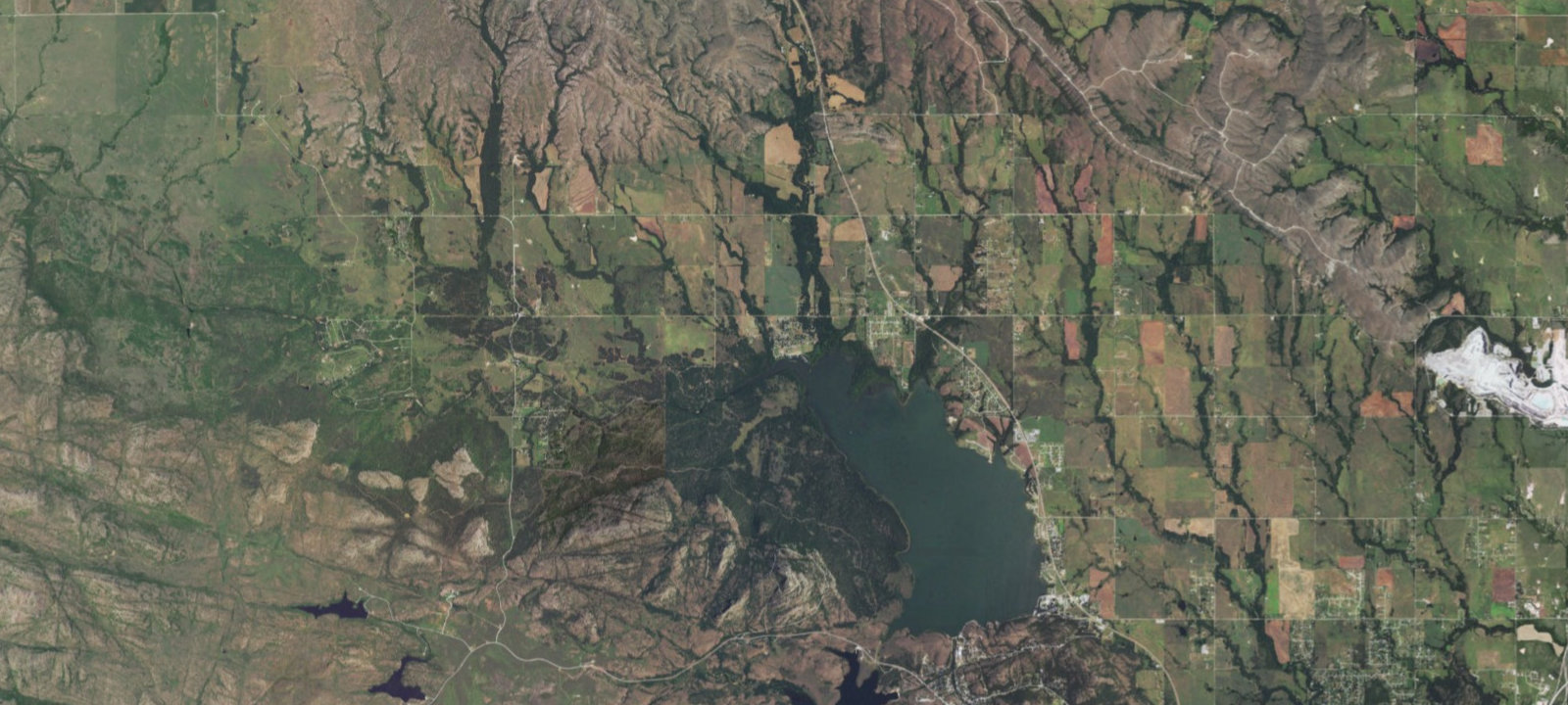 Map of Robinson's Landing Campground