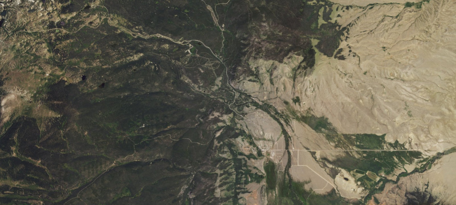Map of Aspen