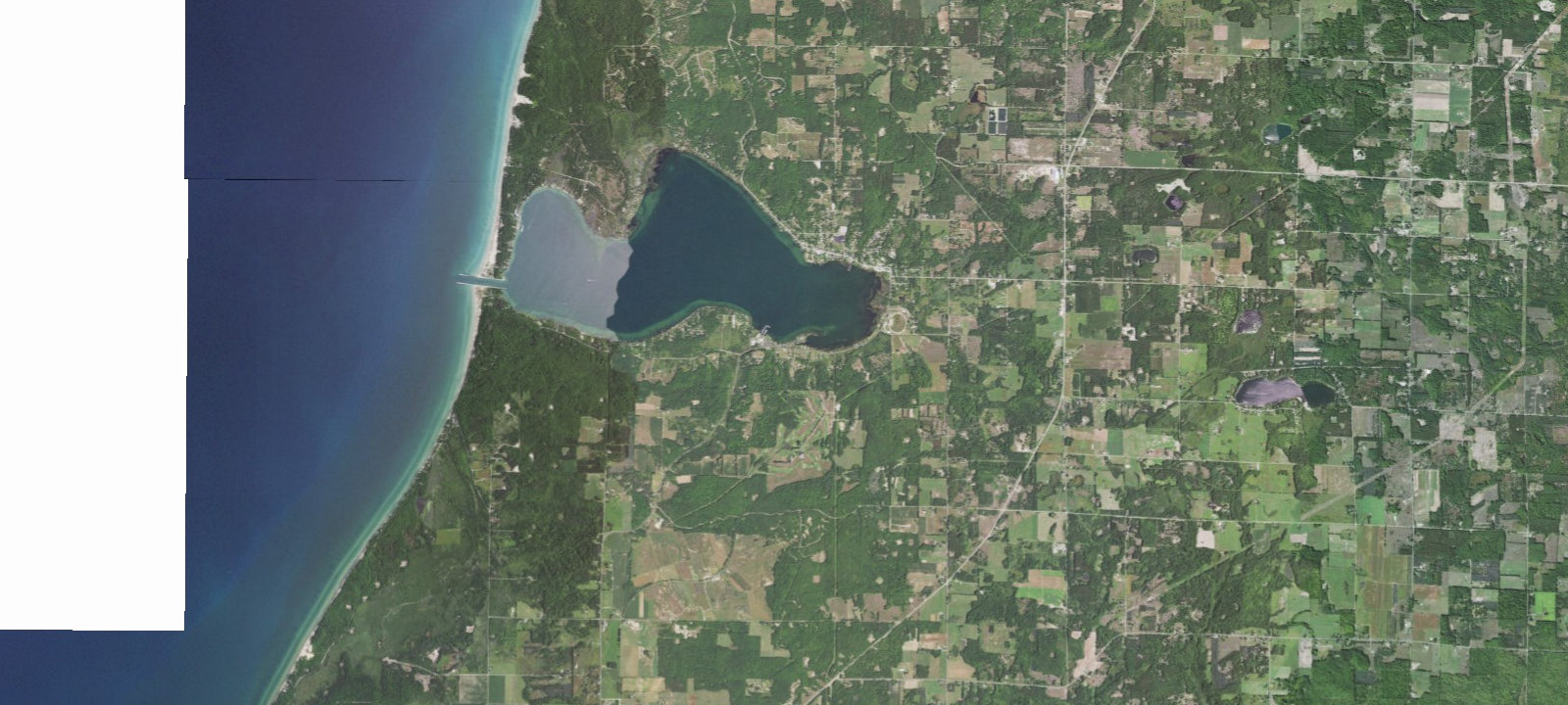 Map of Portage Lake RV Park