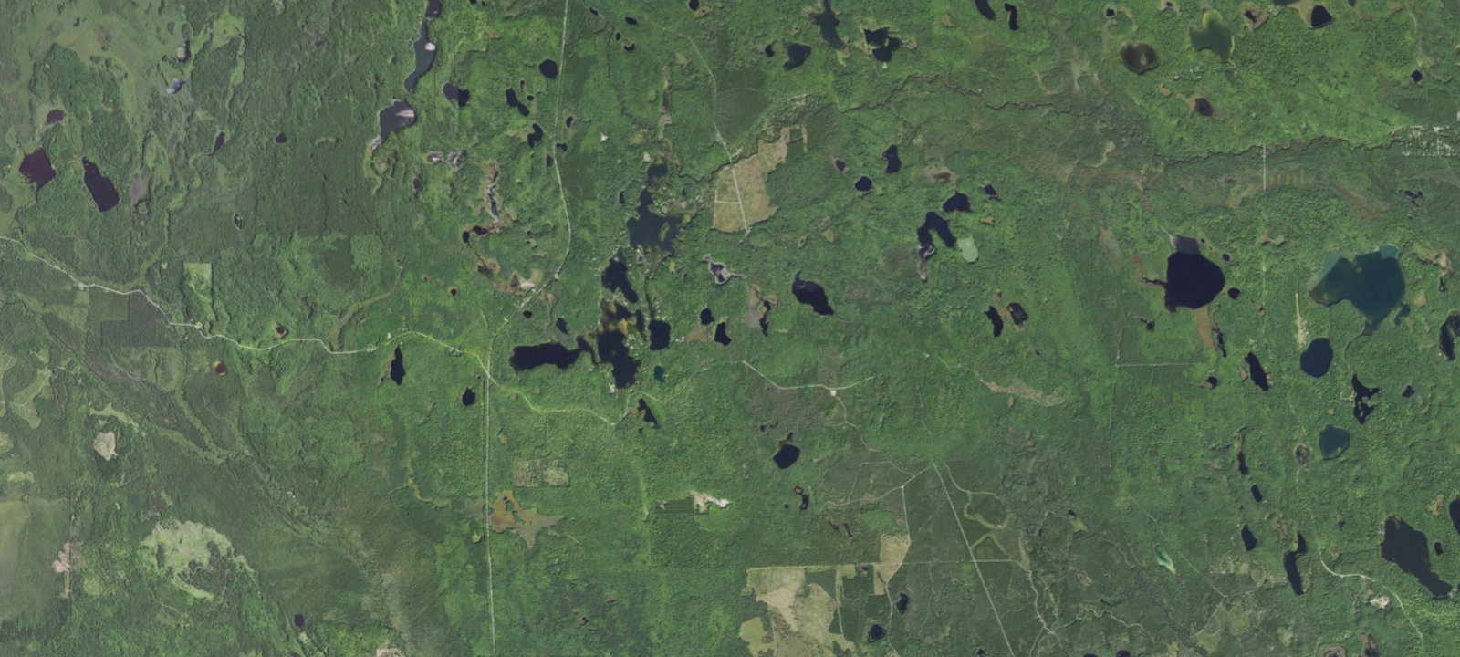 Map of Tom's Lake Cabin