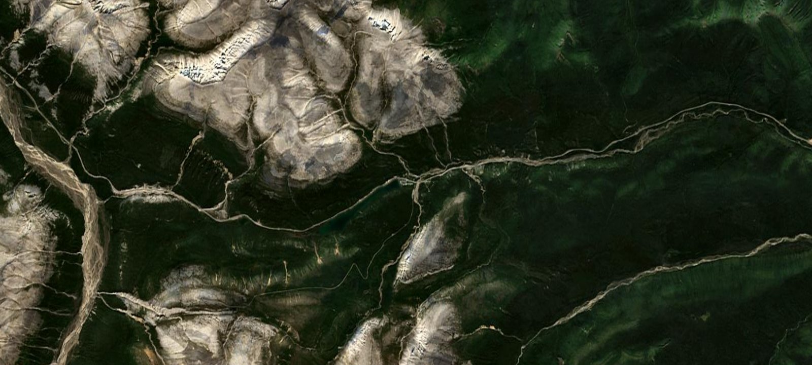 Map of Summit Lake Campground