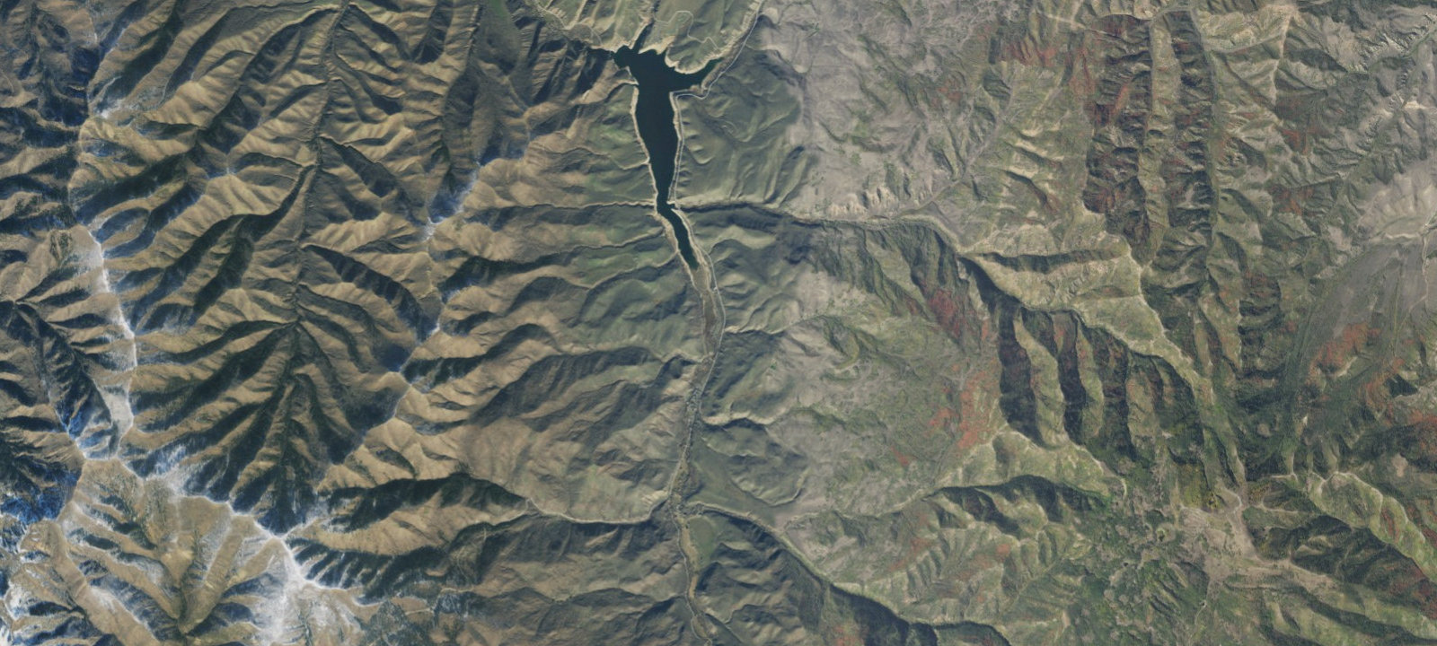 Map of Big Rock Campground