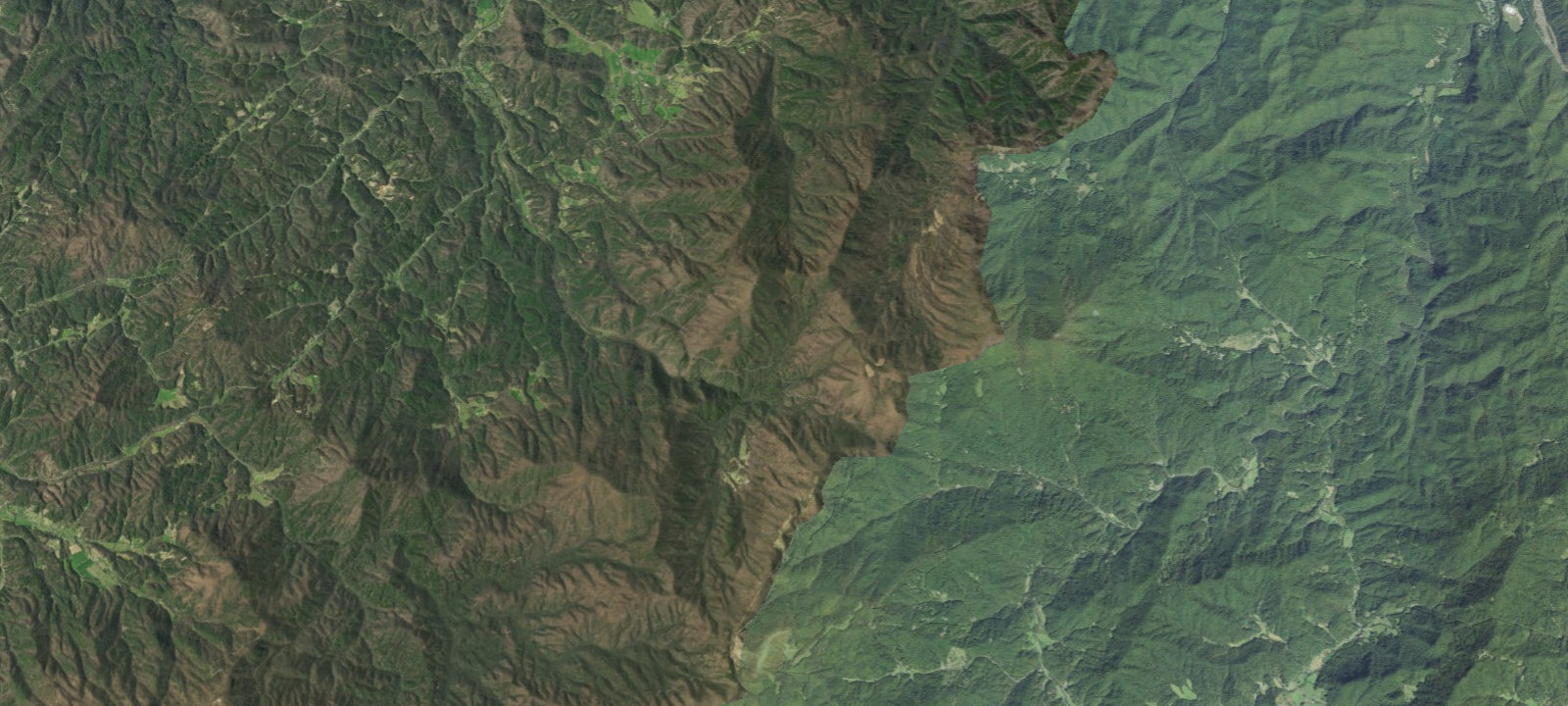 Map of Round Mountain Campground