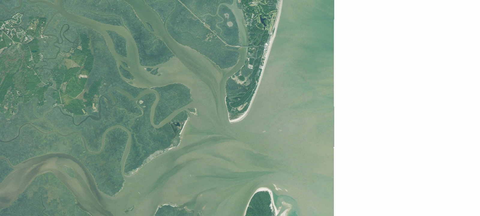 Map of Jekyll Island Campground