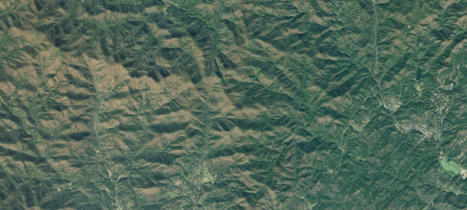Map of Whitley Gap Shelter