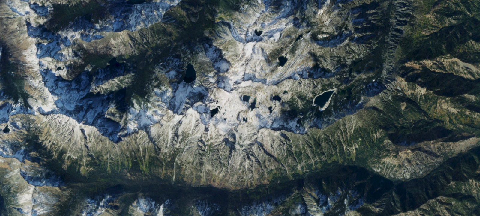 Map of Snow Creek Backcountry Camping