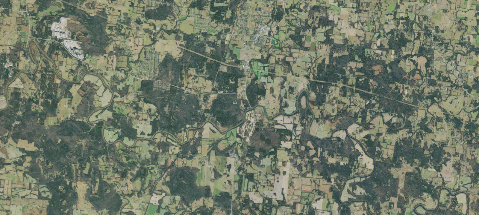 Map of Primitive Campground