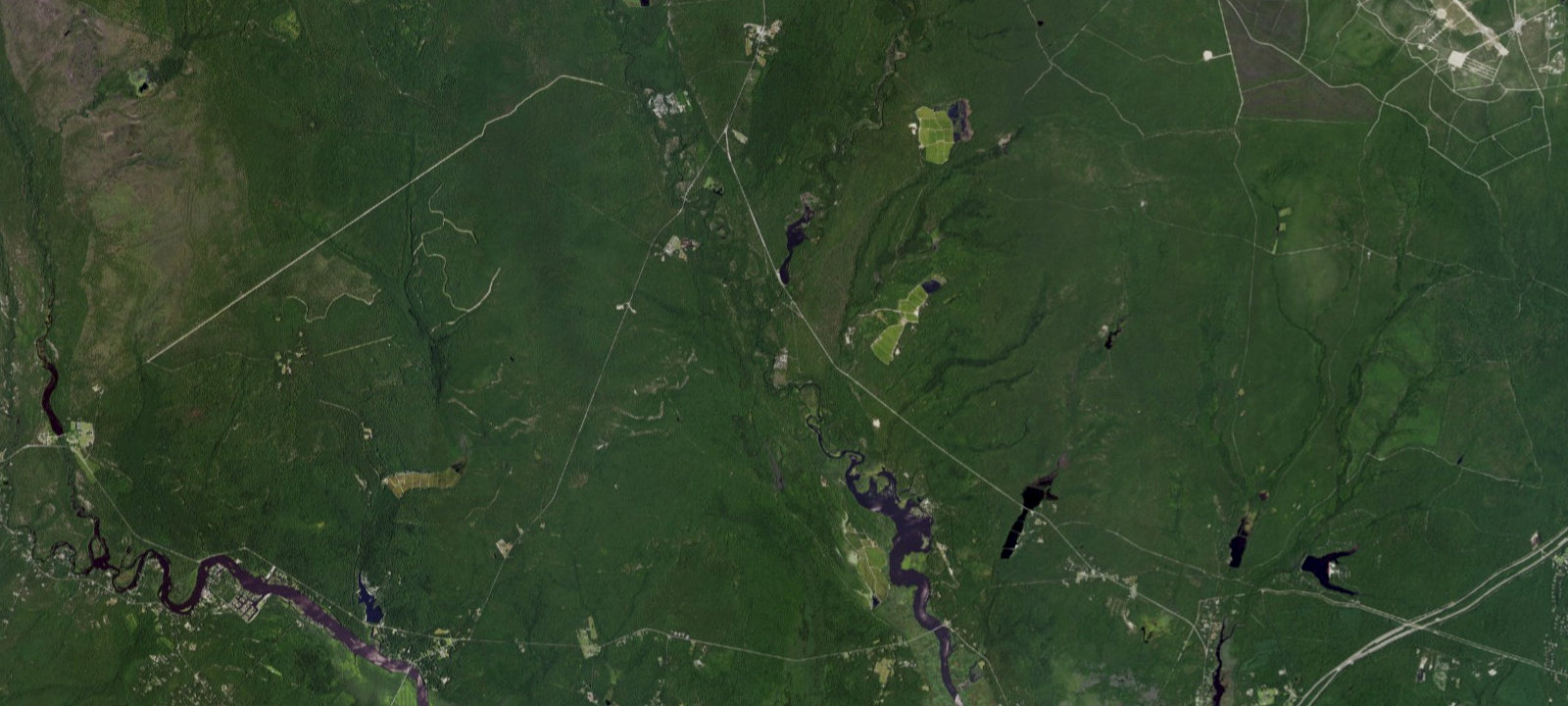 Map of Bodine Field Campground