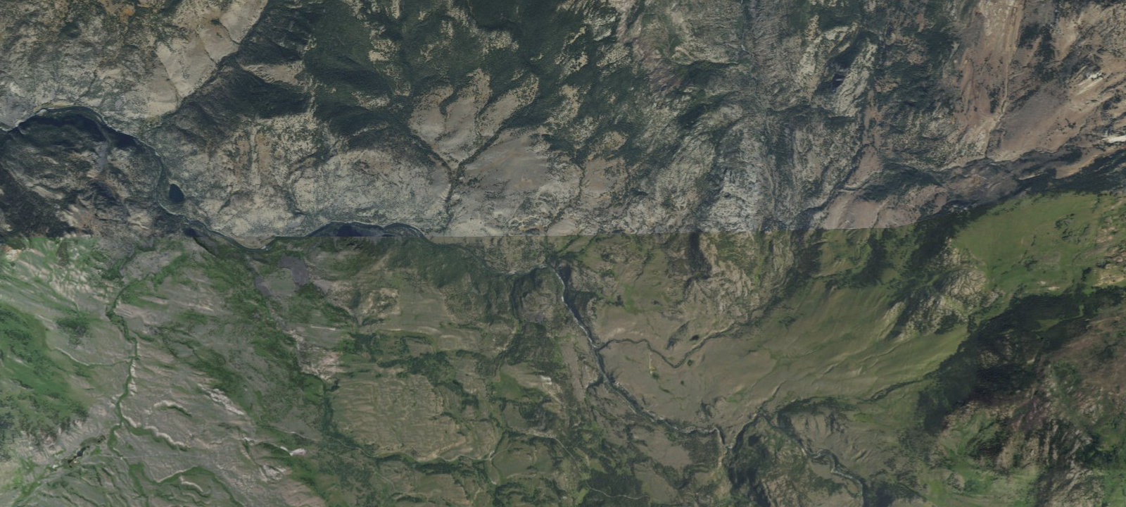 Map of Little Cottonwood Creek