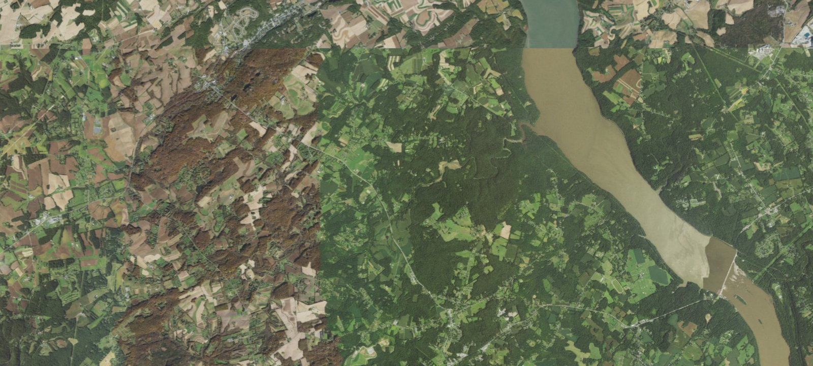 Map of King's Mountain