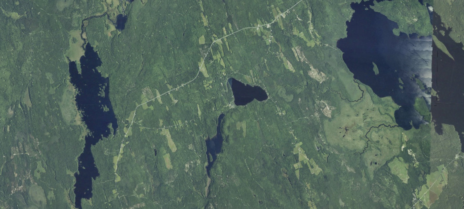 Map of Pleasant Lake Camping Area