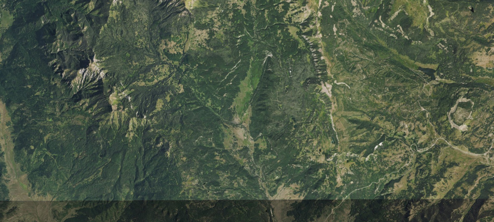 Map of Chama Basin Trailhead Campground