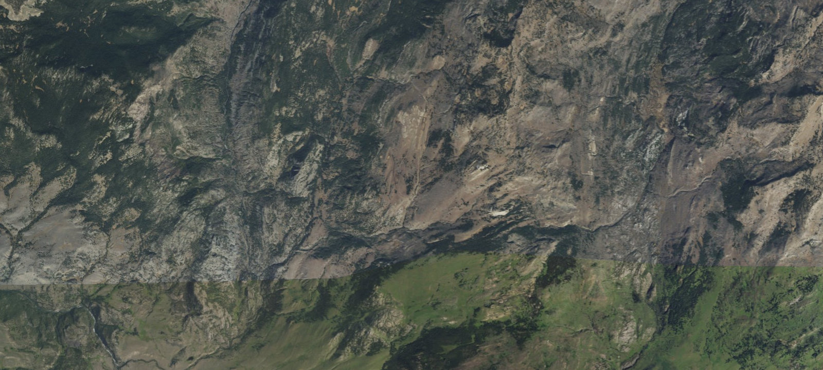 Map of Buffalo Plateau