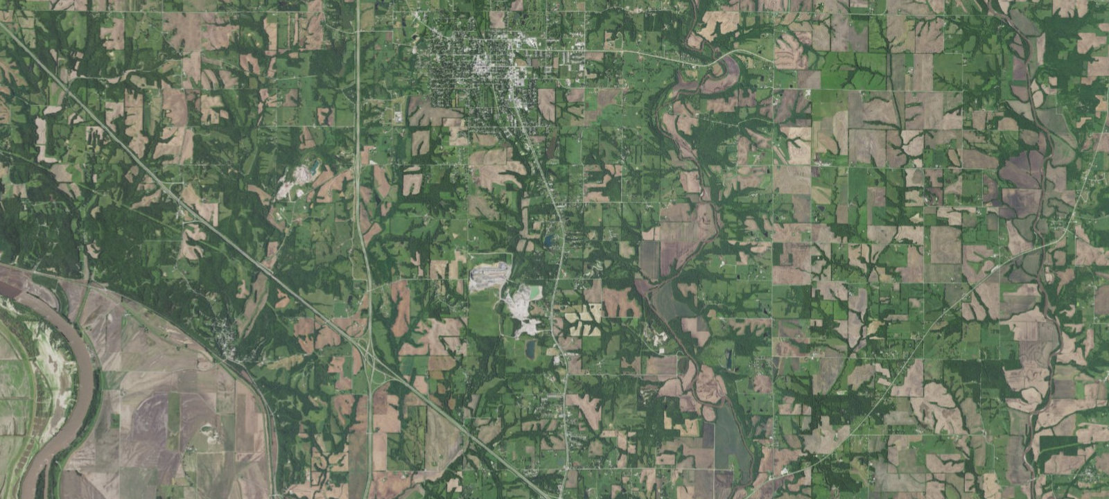 Map of Bob’s Fishing Lake and Campground