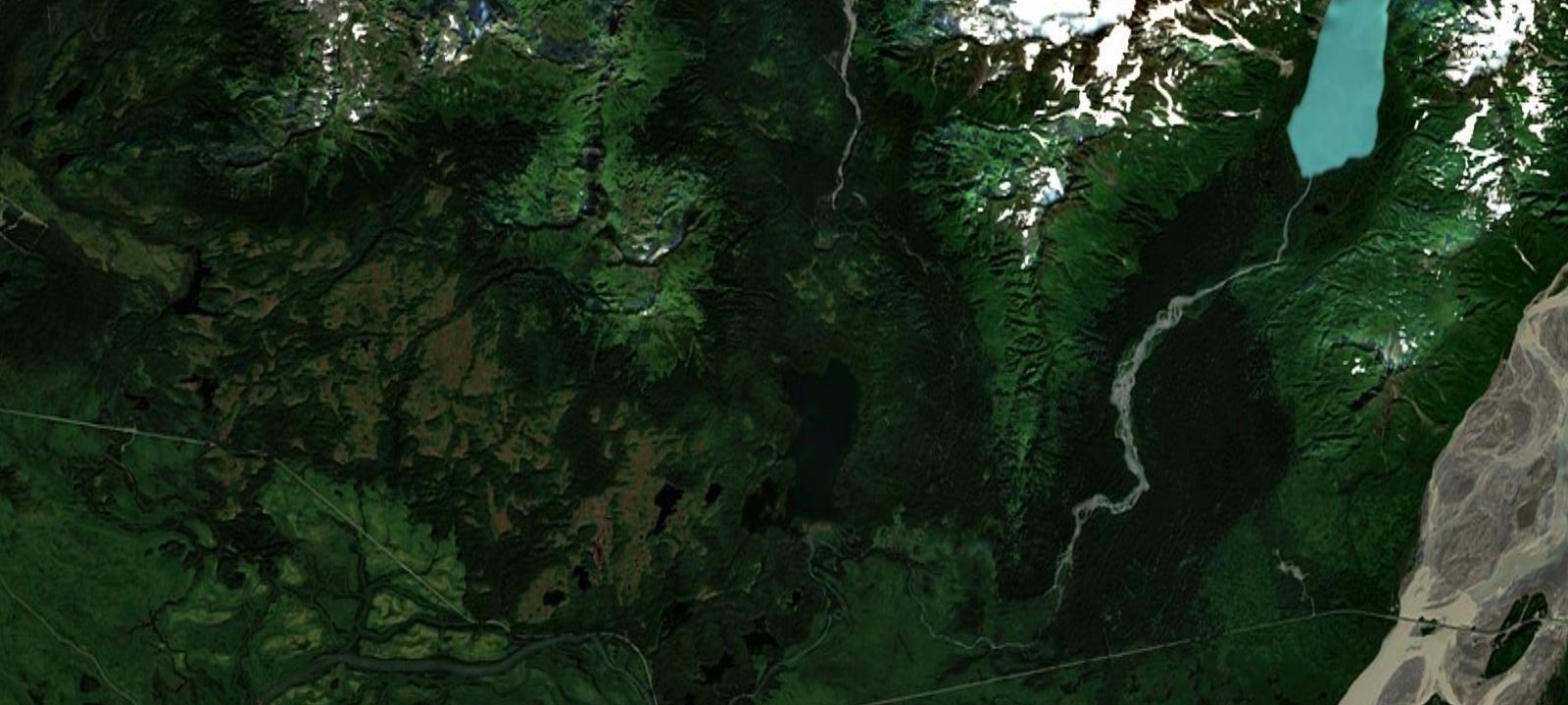 Map of Mckinley Lake Cabin