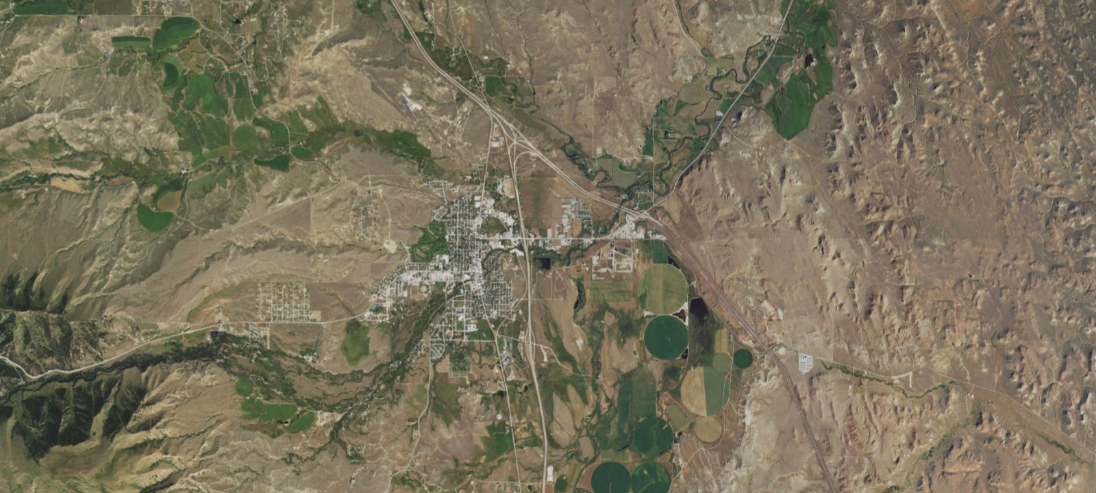 Map of Buffalo KOA Journey
