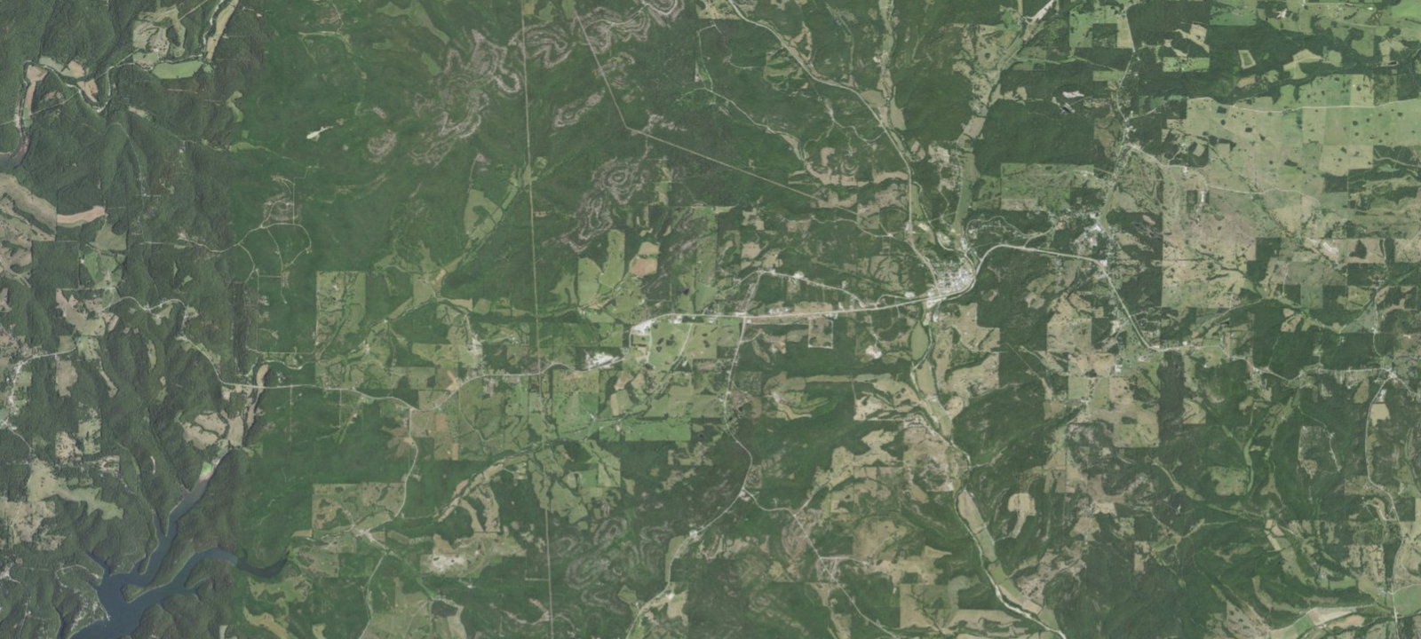 Map of Ozark Plaza RV Park