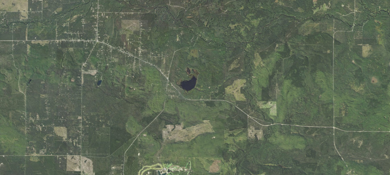 Map of Wakeley Lake Campground