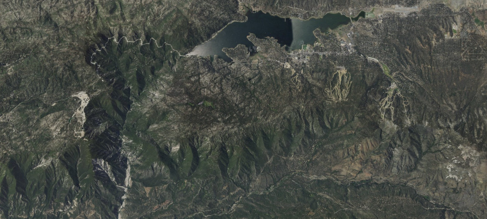 Map of Big Bear Yellow Post Site #26