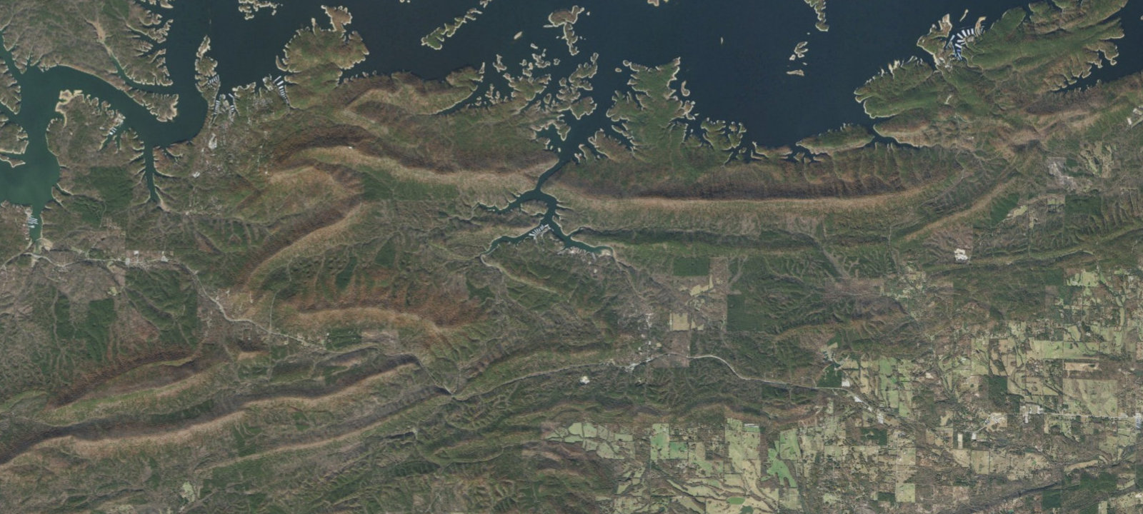 Map of Crystal Springs (ar)